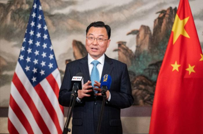 中国新任驻美大使谢锋。 图片来源：中国驻美国大使馆