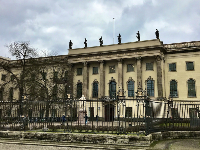 现在的柏林洪堡大学