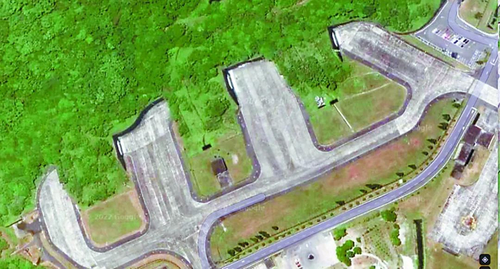 美媒刊发的佳山基地卫星照片 资料图