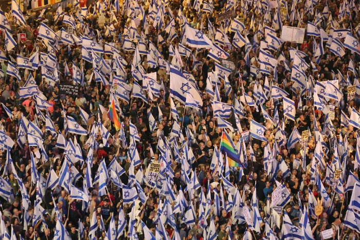 "以色列面临国家危机"|内塔尼亚胡|以色列|司法改革_新浪军事_新浪网