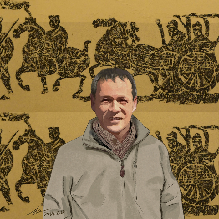 楼劲（章静 绘）