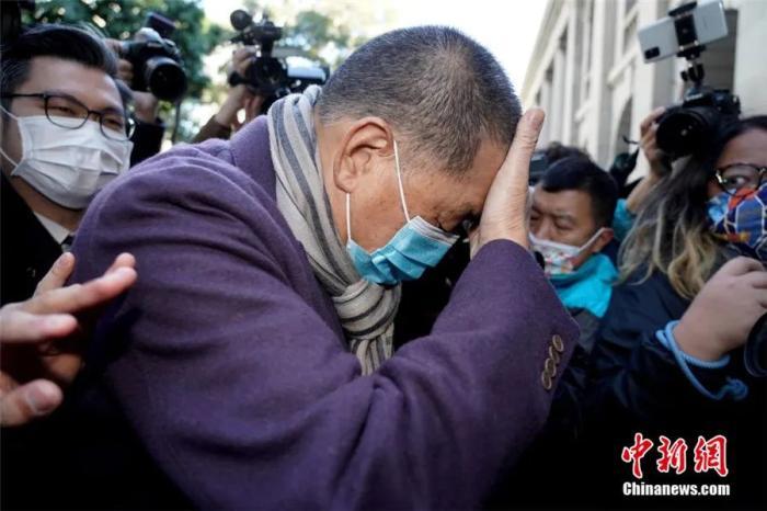尊府图:黎智英。张炜 摄