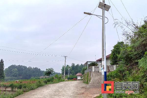 富顺县兜山镇:爱心路灯照亮乡村振兴路|村民|乡村振兴_新浪新闻