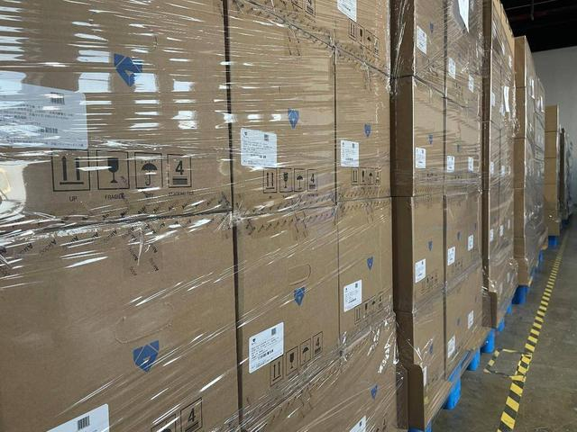 图：苏州贝昂仓库整装待发的货品