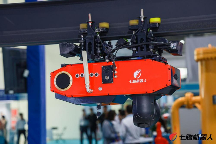 防爆化工挂轨巡检机器人