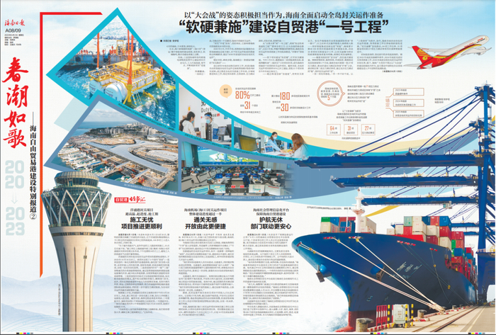 2023年6月2日出版的《海南日报》A08/09版版面图