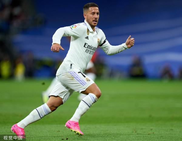 阿扎尔的皇马生涯令人失望。