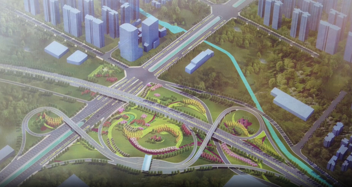 中信大道至顺河东街段效果图