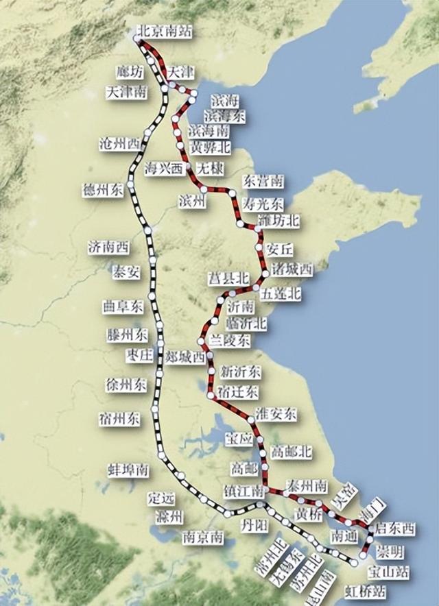 观澜亭丨京沪高铁二线为何在山东半岛向东拐了个大弯