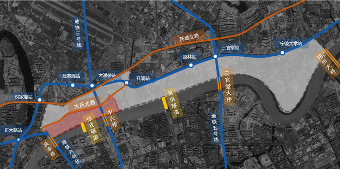 文创港区位交通图