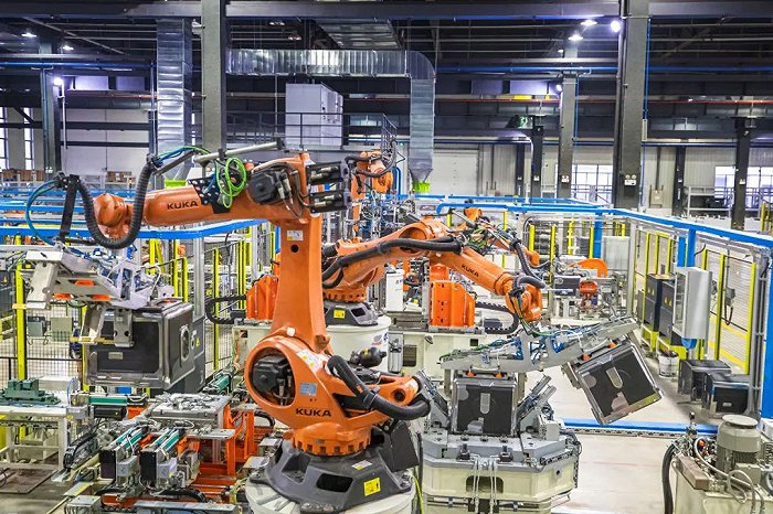 惠而浦Aurora欧诺娜洗碗机智能工厂。倪欣然 摄