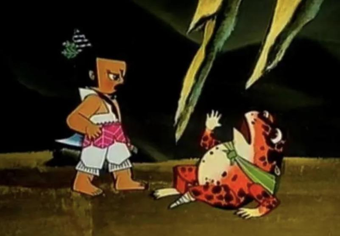 《葫芦娃》里的蛤蟆精