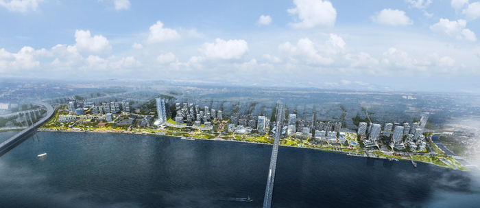 文创港核心区规划效果图