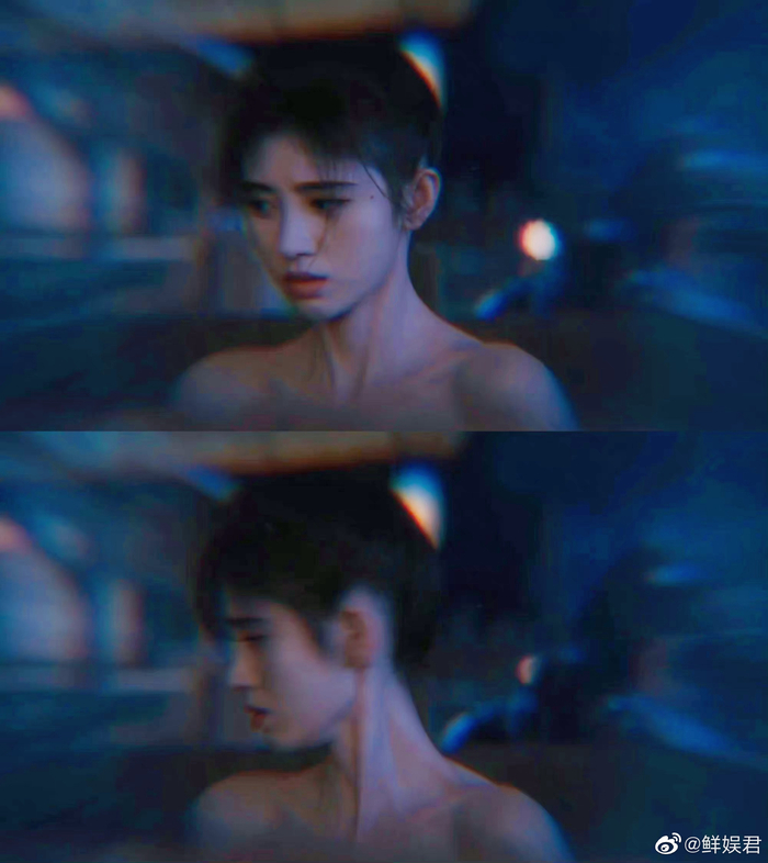 鞠婧祎在花戎里演的忘月洗澡被撞见的这段……|鞠婧祎|花戎_新浪新闻