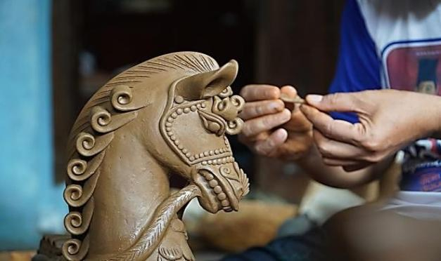 装饰品制作过程