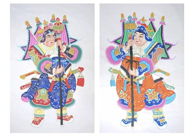 绵竹年画 （图源：网络）