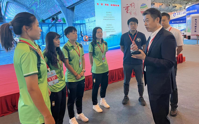 200余家体育企业参加了招商推介活动。  北京市体育局供图