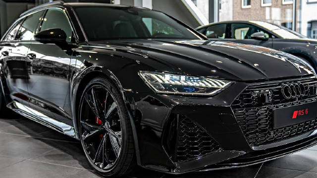 黑武士奥迪rs6avant展厅体验