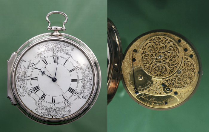 哈里森发明的H4钟表。图源：英国国家海事博物馆