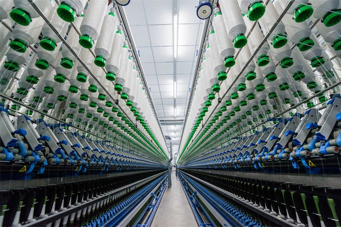 大生集团数字化纺纱车间