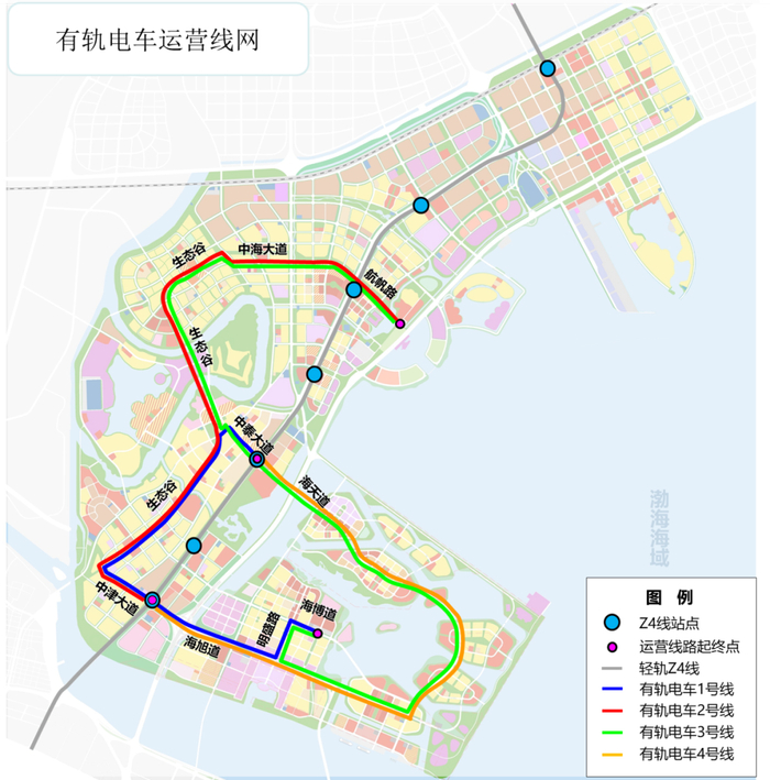 天津滨海新区规划4条低运量轨道线路|天津市|投资|生态城|生态谷|设施_新浪新闻