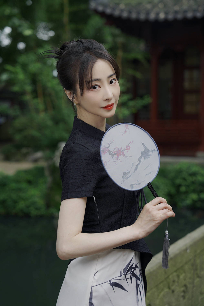 演员林静系列新中式大片曝光 多维展现古典东方美|林静|东方美|旗袍