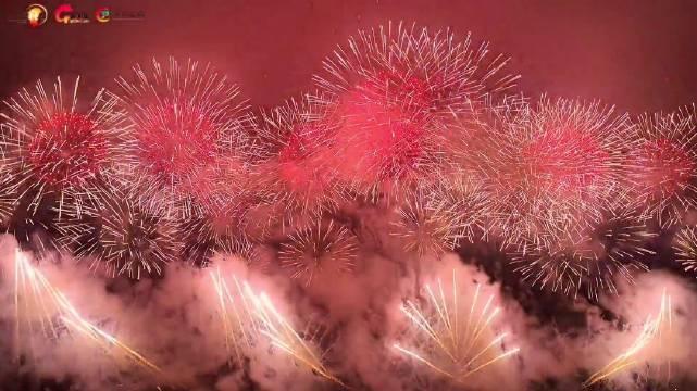 江西萍乡:绝美烟花视觉盛宴