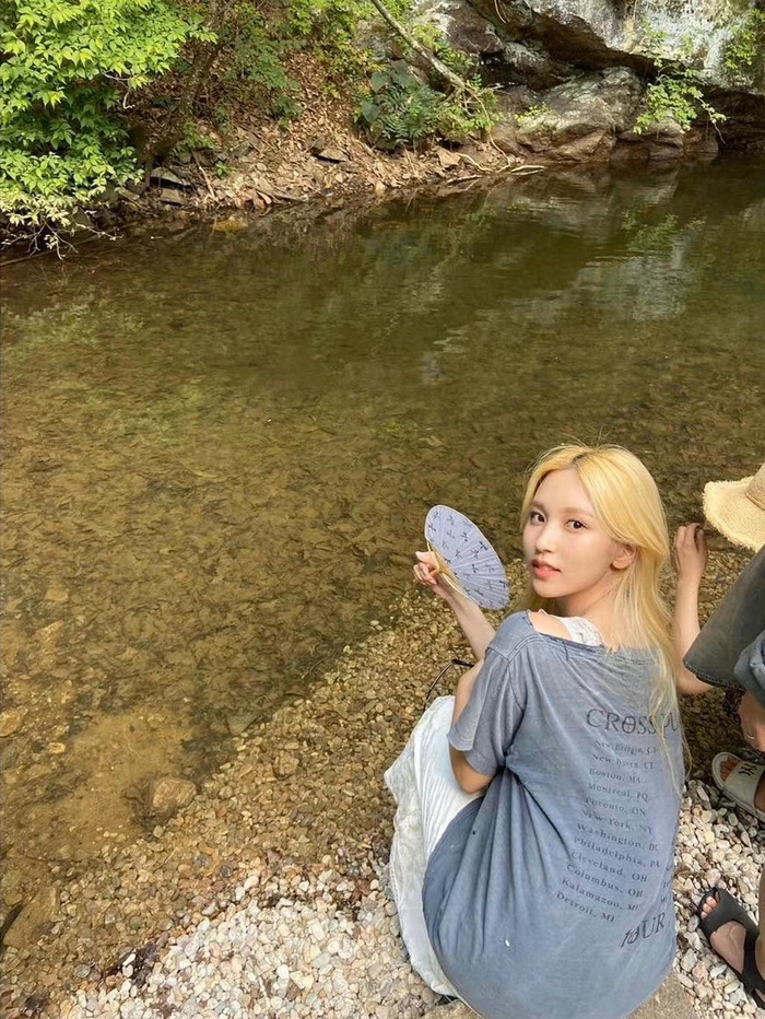 名井南特别出圈的金发 mina宝贝真的太好看了……|名井南|mina_新浪