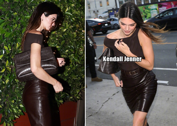 詹娜近照曝光,真空出街,身材太顶!露出肩膀吻痕,布克后悔吗