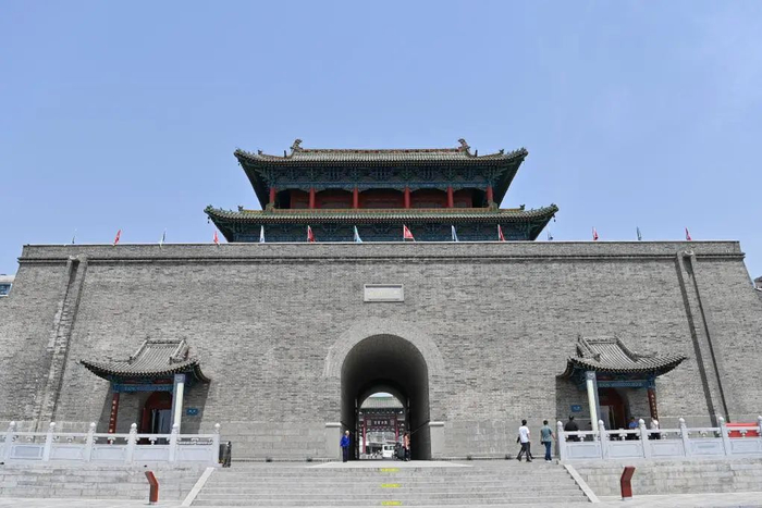 河东池盐博物馆外景。（记者杨晨光摄）