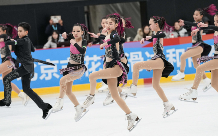 本次训练营邀请了表现出色的年轻队员参加。  资料图/新华社