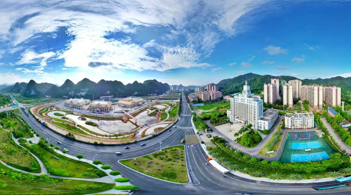 凭祥友谊关大道景观变成这样了→|凭祥市_新浪新闻