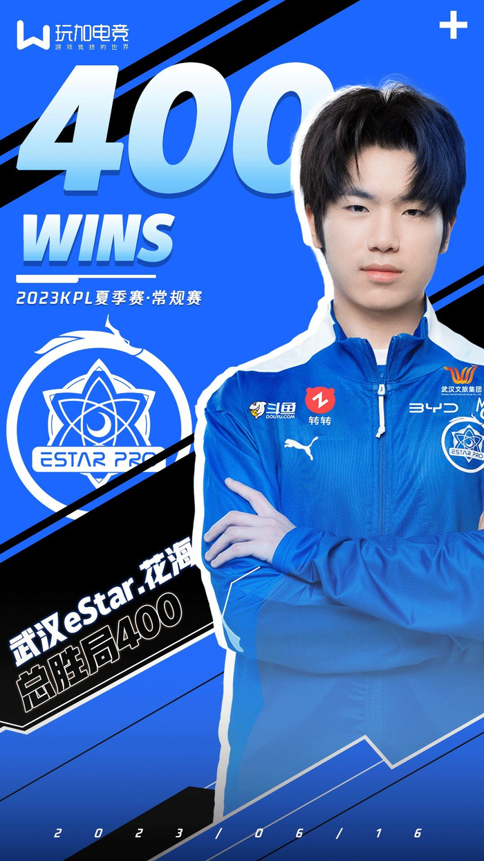 花海达成总胜局数400里程碑|武汉estarpro|胜局|里程碑_新浪新闻