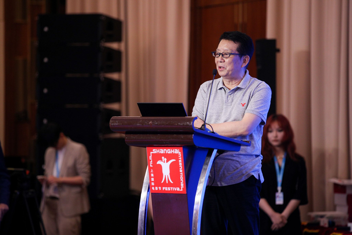 黄建新 图源：第25届上海国际电影节