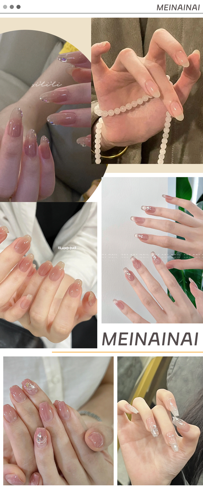 60款夏日显白美甲,好看哭了,拿图去做!|美甲_新浪新闻