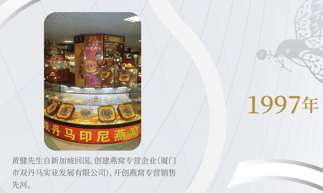 品牌历程摘要，数据来源：燕之屋官网 