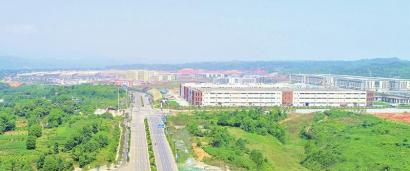 嘉兴宜宾共建的浙川纺织产业园。