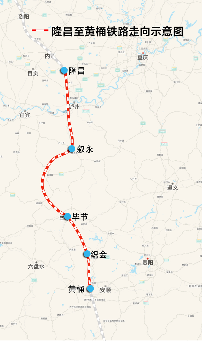 汉巴南铁路隆黄铁路仁沐新高速有新进展