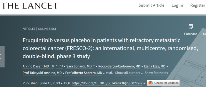 图片来源：《柳叶刀》官网截图