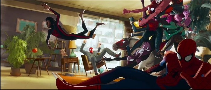 《蜘蛛侠：纵横宇宙》截图。