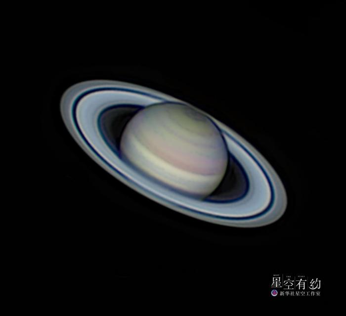 北京市天文摄影爱好者宗海阳2019年6月30日拍摄的土星特写。（本人供图）