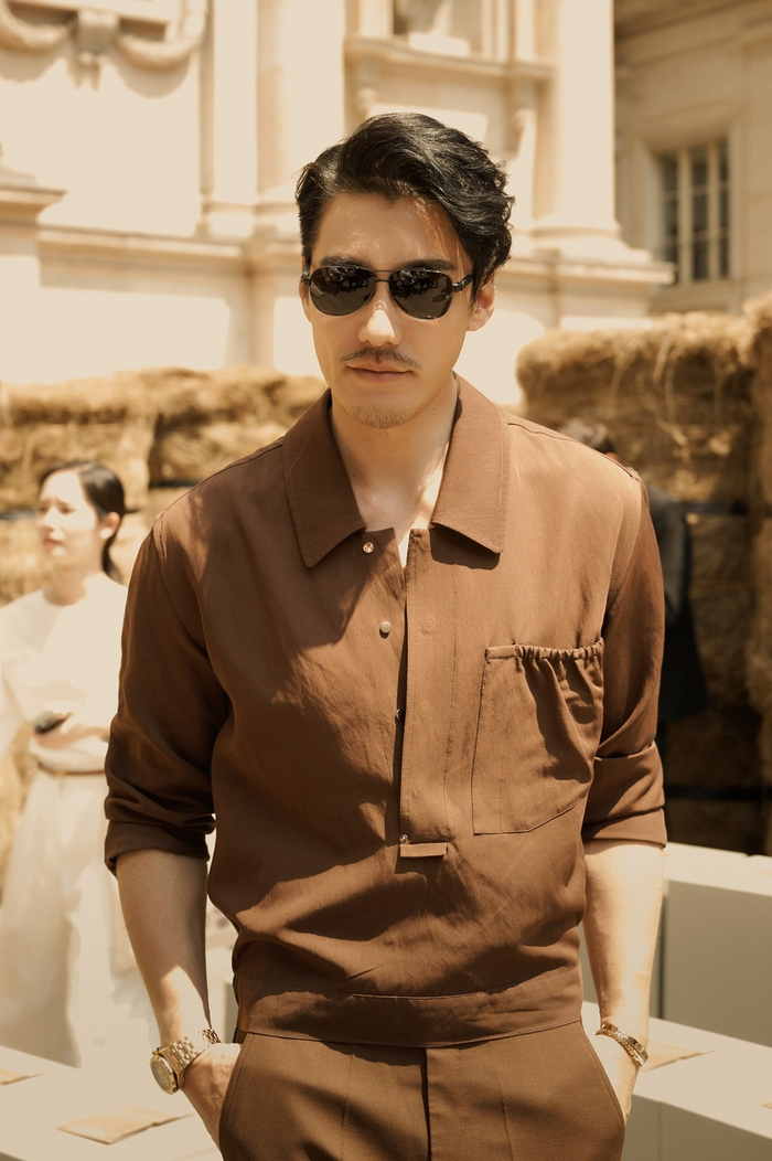 胡兵时装周第三站米兰站收官 东方面孔与意式风情碰撞火花|米兰站