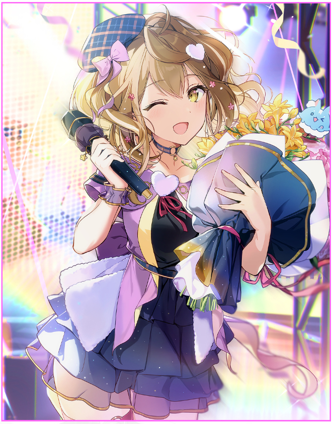 意思就是大家可以直接先整个偶像