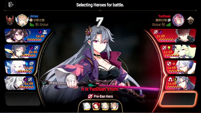 RTA包含有双方的角色ban选