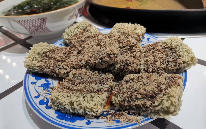 糍粑。  新京报资料图