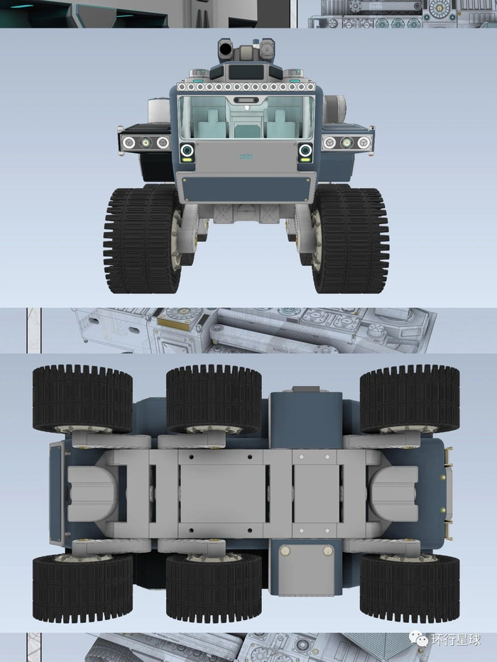 我们读者设计了一辆火星车!|赛博|火星车|火星_新浪新闻