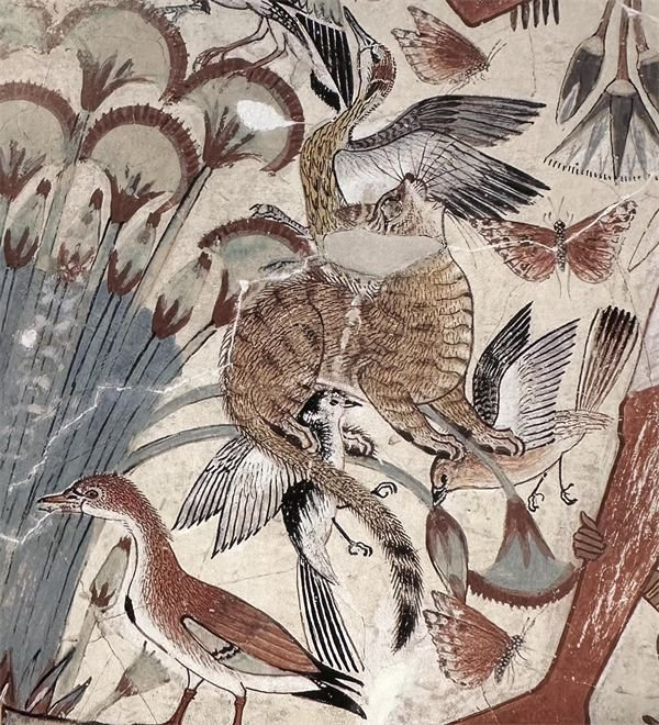 《内巴蒙猎鸟》细部