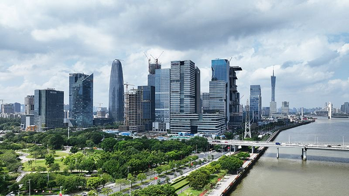 广州琶洲西区实景（拍摄于2023年3月）