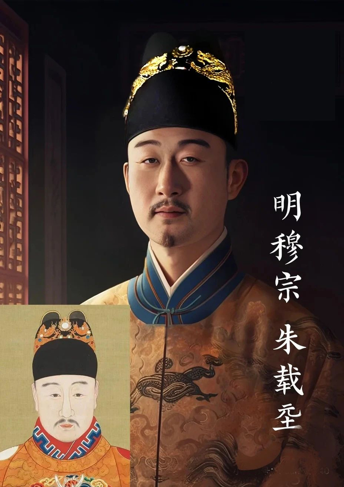 ai还原明朝16位帝王形象,朱元璋还有两幅面孔?朱棣有点被瘦身了.