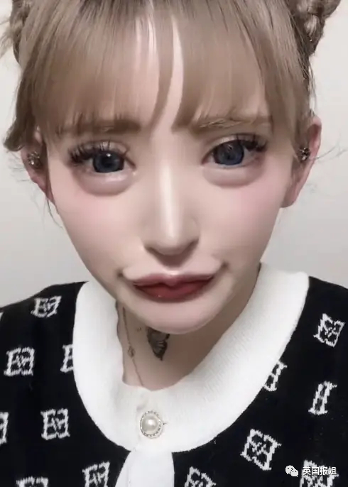 15岁日本美少女网红整容失败,对比照震惊网友!